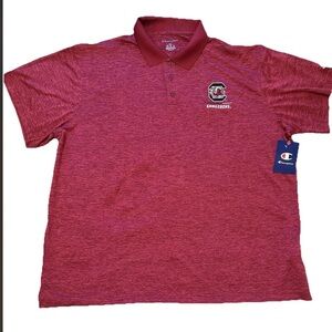Champion Men's Maroon Gamecocks Polo Shirt